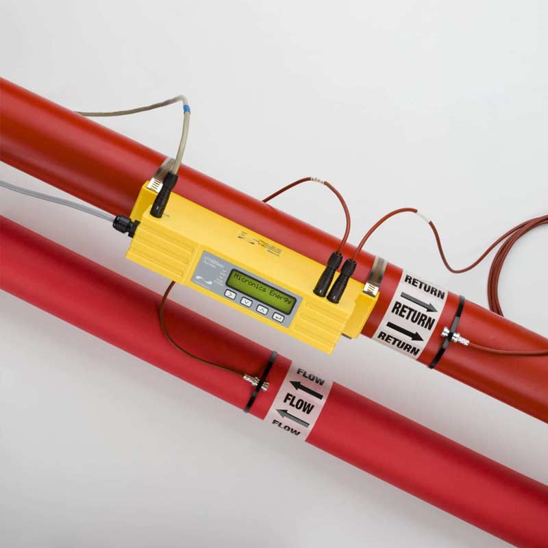 Ranheat Monitor Clamp-On Heat / Energy Meter